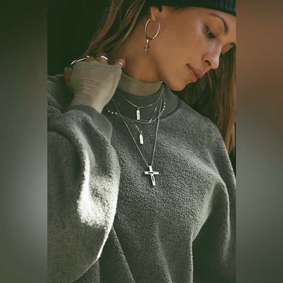 NWT Joah Brown Oversized Crew Pullover s/m - Picture 3 of 12